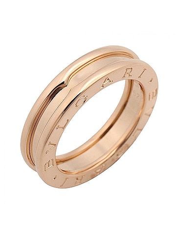 Bvlgari Bulgari BVLGARI B-zero1 Ring, 1-band ring, jewelry, 18KPG (pink gold), men's and women's, gold tone. (view 1)