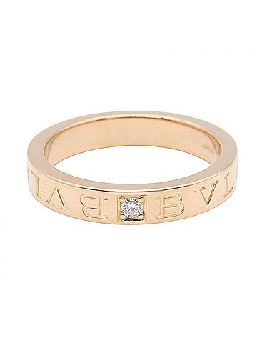 Bvlgari BVLGARI B-zero1 Ring 1PD Jewelry 18KPG (Pink Gold) Diamond Men's Women's Gold Tone Clear (view 2)