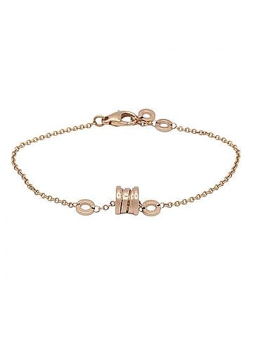 Bvlgari Bvlgari Bulgari B-zero1 Element Bracelet, 18KPG (Pink Gold), Men's and Women's, Gold Tone (view 1)