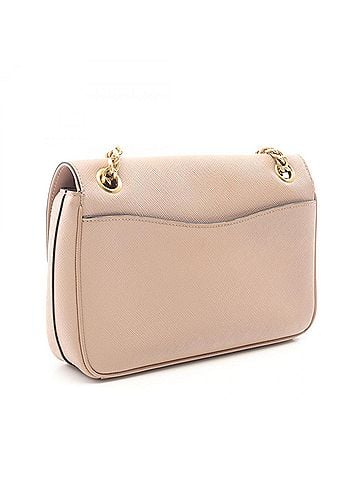 Prada Prada Flap Shoulder Bag Handbag Saffiano Leather Women's Pink (view 2)