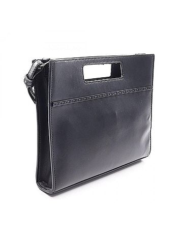 Fendi Fendi Shopper Small 2-Way Handbag, Leather, Men's & Women's, Black, 7VA547 (view 2)