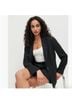 Reformation 100% Tencel Black Blazer Size M - photo 3