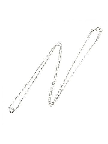 Tiffany & Co. Tiffany & Co. By the Yard Necklace, Platinum 950, Diamond, Women's, Clear (view 2)