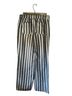 Chico's 100% Cotton Stripes Blue White Casual Pants Size M - photo 2