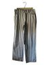 Chico's 100% Cotton Stripes Blue White Casual Pants Size M - photo 1
