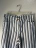 Chico's 100% Cotton Stripes Blue White Casual Pants Size M - photo 5