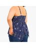 Torrid Floral Blue Sleeveless Top Size 0X - photo 12