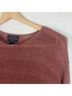 Tahari 100% Linen Brown Pullover Sweater Size L - photo 5