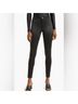 SKIMS Solid Black Casual Pants Size M - photo 4