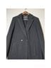 J.Crew 100% Wool Solid Black Coat Size 8 - photo 10