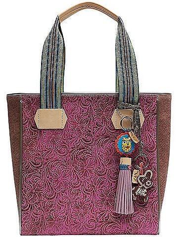 Consuela Leather Tote (view 1)