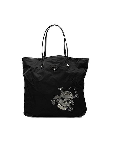 Prada Tessuto Skull Tote (view 1)