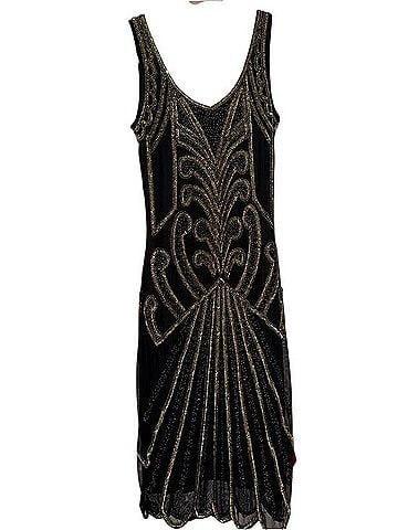 Gatsbylady London 20s style flapper beaded midi dress Cocktail Dress (view 2)