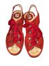 FLY London Red Wedges Size 7 1/2 - photo 1