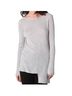 T by Alexander Wang Marled Gray Pullover Sweater Size S - photo 1