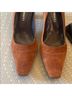 Bruno Magli 100% Suede Brown Heels Size 7 1/2 - photo 3