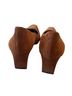 Bruno Magli 100% Suede Brown Heels Size 7 1/2 - photo 2