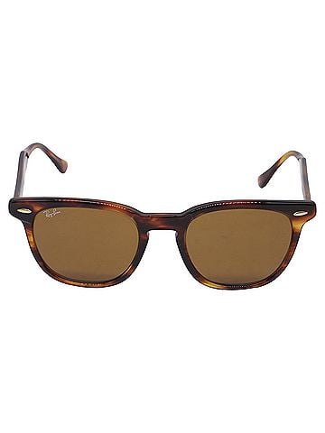 Ray-Ban  Ray-Ban Hawkeye Wayfarer-Frame Sunglasses in Brown Acetate (view 1)