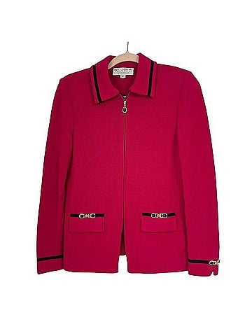St. John Collection Couture Knit Blazer Jacket Blazer (view 1)