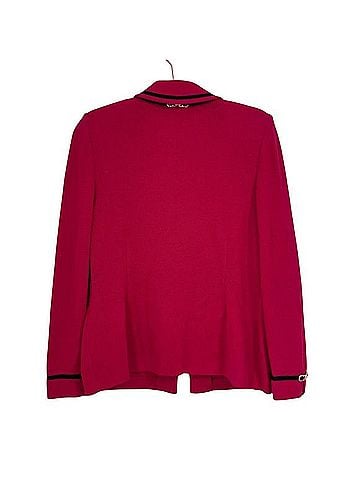 St. John Collection Couture Knit Blazer Jacket Blazer (view 2)