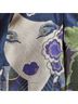 Desigual Floral Purple Green Coat Size XS - photo 8