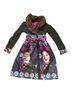 Desigual Floral Purple Green Coat Size XS - photo 1