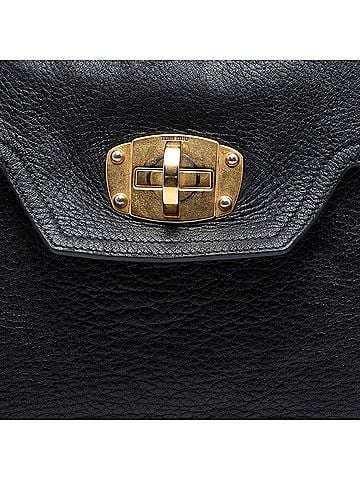 Miu Miu Cervo Deerskin Buckles East West Satchel (view 2)
