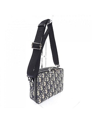 Christian Dior Christian Dior Dior DIOR Zip Pouch with Strap, Oblique Jacquard, 2OBBC119YSE Handbag (view 2)