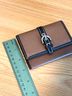 Coach 100% Leather Solid Brown Wallet One size - photo 7