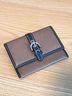Coach 100% Leather Solid Brown Wallet One size - photo 4