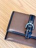 Coach 100% Leather Solid Brown Wallet One size - photo 11