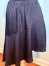 Likely 100% Polyester 97% Polyester 3% Spandex Solid Black Cocktail Dress Size 4 - photo 4