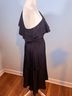 Likely 100% Polyester 97% Polyester 3% Spandex Solid Black Cocktail Dress Size 4 - photo 5