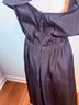 Likely 100% Polyester 97% Polyester 3% Spandex Solid Black Cocktail Dress Size 4 - photo 9