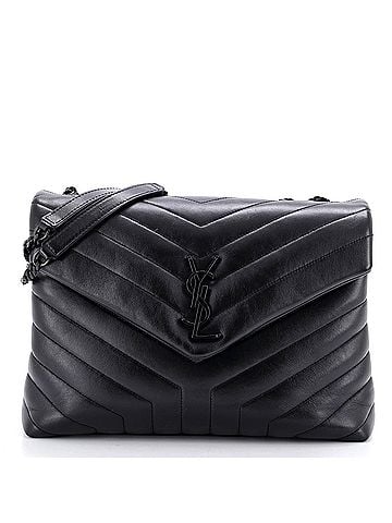 Saint Laurent Loulou Shoulder Bag Matelasse Chevron Leather Large (view 1)