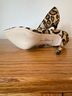 Sam Edelman 100% Leather Leopard Print Tan Black Heels Size 6 - photo 8