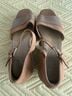Naturalizer 100% Leather Tan Sandals Size 8 1/2 - photo 5