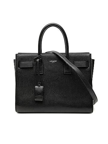 Saint Laurent Baby Leather Sac De Jour Satchel (view 1)