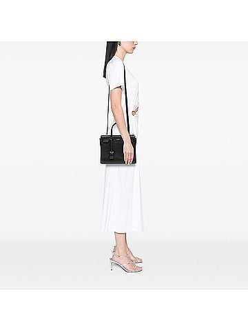 Saint Laurent Baby Leather Sac De Jour Satchel (view 2)