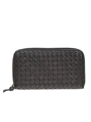 Bottega Veneta Intrecciato Long Zip  Wallet Leather Brown Leather Wallets Accessory (view 1)