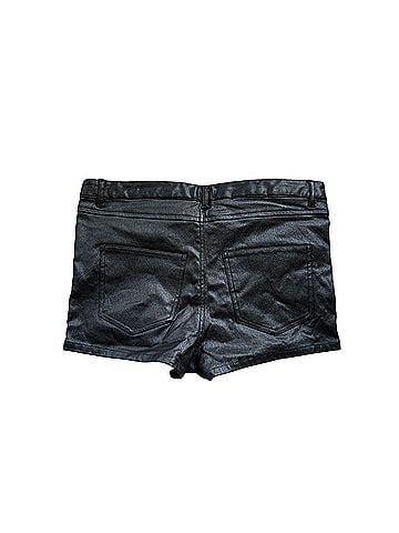 Disturbia Faux Leather Shorts (view 2)