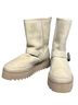Ugg 100% Sheepskin Ivory Boots Size 9 - photo 3