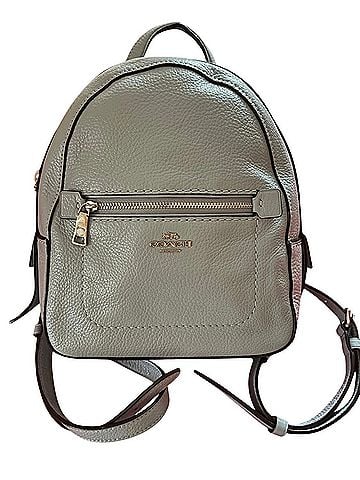 Coach Leather Backpack (view 1)