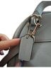 Coach 100% Leather Blue Gray Leather Backpack One size - photo 2