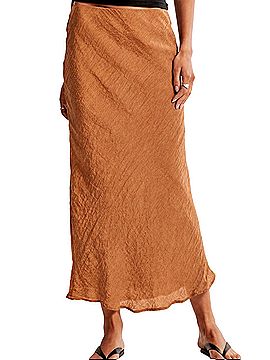 Abercrombie & Fitch Nylon Crinkle Skirt Casual Skirt (view 1)