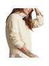 Banana Republic 100% Wool Camo Ivory White Wool Sweater Size S - photo 1