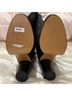 Isabel Marant 100% Lambskin Solid Black Boots Size 7 - photo 11