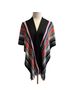 Missoni Chevron-herringbone Black Pink Wrap One size - photo 1