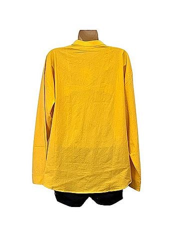 DONNI Mandarin Collar Long Sleeve T-Shirt (view 2)