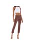 Amanda Uprichard 100% Polyester Solid Brown Casual Pants Size M - photo 1